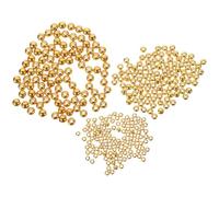 Or Perles de Pêche à Fente, pour Montage de Mouches, Rondes, 300 Pièces ABS | Visibilité Accrue du Leurre, Usage Facile, pour Pêche en Rivière et Perche, Accessoire pour Pêcheurs