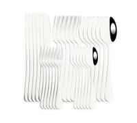 Or rose 6/30 Pièces En Acier Inoxydable Vaisselle Couverts Argenterie Couteau à Gâteau Fourchette À Thé Cuillère(Purple)