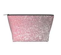 Or Rose Scintillant Rose, Trousse de Toilette Trousse de Maquillage Sac à cosmétiques Trousse de Toilette de Voyage Portable