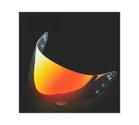 (Or rouge) Visière de casque intégral de casque de moto d'Airmada Airform d'ICON IC-04 Airframe Pro