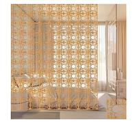 Or Séparateur De Pièce Suspendu, DIY Écran De Séparation De Pièce, Décoration Panneau D'écran Avec Tous Les Accessoires Pour L'intérieur Salon Salle À Manger Chambre À Coucher ( Color : Style 4 , Size