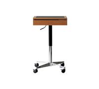 oR3sB4jE Table Basse Le Bois Peut déplacer Le côté du canapé Plusieurs Fois, avec des Roues soulevant la Plaque de Roche Petit, Table Chevet Armoire Étagère de Rangement