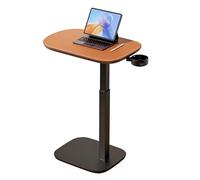 oR3sB4jE Table Basse Rotating Desk Mobile Lift Office Study Sofa Side Table Étagère de Rangement