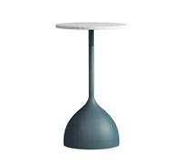 oR3sB4jE Table Basse Table d'appoint de canapé, Petite Table Basse en métal, adaptée au Salon, à la Chambre Coucher, Magasin thé Lait, café, Ronde Étagère de Rangement(Blue)