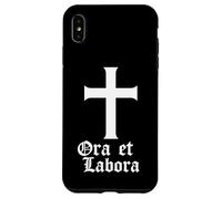 Ora et labora - Prier et Travailler - catholique Coque pour iPhone XS Max
