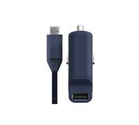 ORA ITO - Adaptateur d'alimentation pour voiture - 2.3 A (USB) - bleu marine
