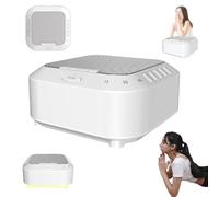 Ora Machine à sons Solfeggio de fréquence - Machine à son à bruit blanc - Machine à son portable pour la méditation et le yoga - 28 sons apaisants - 3 modes de minuterie - Longue durée de vie de la