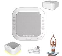 Ora Machine à sons Solfeggio - Machine à bruit blanc portable avec 28 sons apaisants et 3 modes de minuterie, veilleuse douce pour yoga, méditation et sommeil