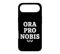 Ora Pro No roix Religieuse Latine prière chrétienne Coque pour iPhone Air