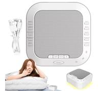 Ora Sound Machine Solfeggio, Bruit Blanc, 28 Sons Apaisants, 3 Modes Minuterie, Veilleuse Douce, Appareil Sonore Portable pour la Méditation