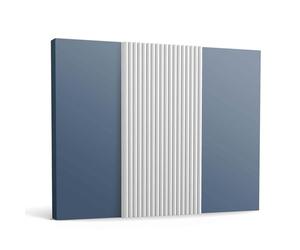 Orac 3d panneau mural WX210-2600 REED 260 cm x 1,3 cm x 25,5 cm Polystyrène extrudé (HDPS) prétraité