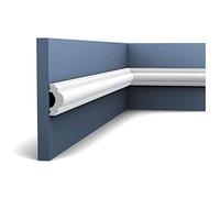 Cimaise classique aux courbes rustiques PX120 L200 x H4 x L1,9 cm - L200 x H4 x L1,9 cm - ORAC DECOR