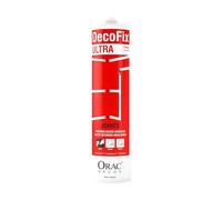 Orac Decor - Colle Joint Decofix Ultra FX400 Joint Blanc Base polymère pour Joint Entre Profil