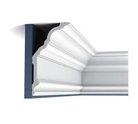 Grande corniche - Orac Decor - L200xp25.6xH13.5cm - C340 - L200 x H13,5 x L25,6 cm - ORAC DECOR