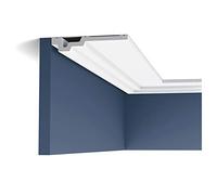 Orac Corniche C353 200 cm x 3 cm x 16,5 cm Mousse de polyuréthane rigide prétraité