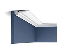 Orac Corniche C355 200 cm x 3,5 cm x 11,1 cm Mousse de polyuréthane rigide prétraité