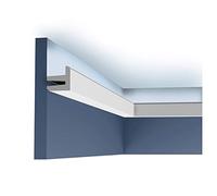 Orac Corniche C380 200 cm x 5 cm x 5 cm Mousse de polyuréthane rigide prétraité