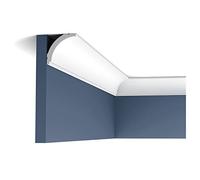 Corniche avec une simple courbe et ligne subtile CX109 - L200 x H4,4 x L4,4 cm - ORAC DECOR
