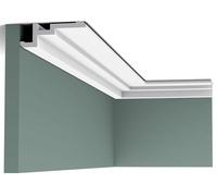 Orac Corniche CX196 U-STEPS 200 cm x 4 cm x 11,3 cm Polystyrène extrudé (HDPS) prétraité