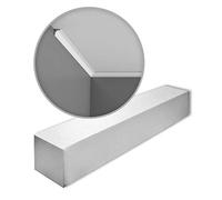 Orac Corniches CX133-box 200 cm x 2 cm x 2 cm Polystyrène extrudé (HDPS) prétraité 50 moulures / 100 m
