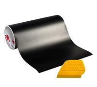 Oracal 751 Rouleau de vinyle à long terme pour travaux manuels d'intérieur et d'extérieur, 30,5 x 15,2 cm, pour découpeuses et traceurs, y compris raclette rigide jaune 12" x 6' Noir mat