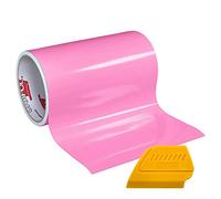 Oracal 751 Rouleau de vinyle de qualité supérieure à long terme pour cutter et traceur avec raclette Jaune 30,5 x 3 m 12" x 10' Gloss Soft Pink