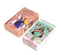 Oracle Cards Jeu de cartes mystérieux et mythique de déesse, 78 feuilles d'équipement avec style intelligent, aide utilitaire pour lecture quotidienne, compagnon de carte, assistant Oracle pour cartes
