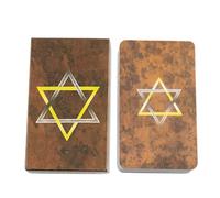 Oracle Cards, jeu de société de divination anglaise avec illustration mythique et signification symbolique, cartes de divination pour cadeau de sorcière, fête, rassemblement, rituels de lecture, 10,2