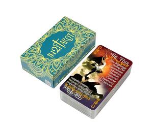 Oracle Cards, Tarot Cards, Sl esign Intuitive Energy Compact Build Modern Aesthetics, Tarot Decks for Board Game, Fate Divination, Party Playing, 4.13x2.48inches