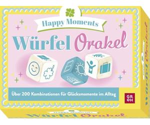 Oracle Cube - Happy Moments : Plus de 200 Combinaisons pour des Moments de Bonheur au Quotidien | Excellent Cadeau d'anniversaire, fête des mères ou comme Cadeau Original
