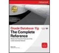 Oracle Database 11g: The Complete Reference