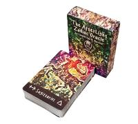 Oracle Deck, 54 Pièces de Voyance avec Constellations, Coffret de 52 Cartes Oracle d'intuition, pour Débutants Adultes Voyage Quotidien Maison Fêtes Méditation Prière