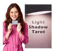 Oracle Deck, jeu de divination, cartes de fortune, outil mystique pour adulte, kit de 78 pièces, tableau de lecture spirituel, cartes de découverte du destin, psychique portable pour homme et femme
