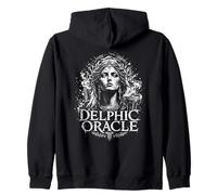 Oracle Delphic Vision Mythique de la prêtresse Grecque Antique Sweat à Capuche