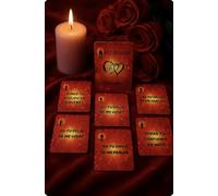 Oracle divinatoire - À cœur, Ouvert - 83 Cartes Question d'amour, Jeu Spirituel pour Connexion émotionnelle et relationnelle avec Ton Autre