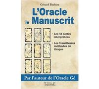Oracle Le Manuscrit - le livre Gérard Barbier (Auteur)