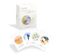 Oracle - Magie de la Lune (format poche) - Avec 44 cartes et un livre pour votre parcours de vie et votre équilibre intérieur - Céleste Gustin - Merci Les Livres - Jeux livres objets