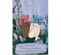Oracle - Natacha Birds - Flammes Jumelles - 42 Cartes Illustrées - Relations Karmiques - Énergie d'Amour