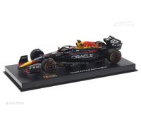 Véhicule Bburago 1/43 Racing 2023 Red Bull Honda RB19 avec casque Verstappen