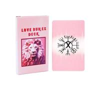 Oracle Tarot Deck, Love de Fortune Telling Cards, 24 Feuilles d'orientation spirituelle Mystique pour la méditation, la Croissance personnelle, Les Enfants, Les Adultes, Les Femmes, la Maison