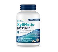 Oracoat XyliMelts Lot de 230 bâtonnets adhésifs hydratants pour soulager la bouche sèche avec xylitol, légèrement sucré, aide à stimuler la salive pour la bouche sèche, non acide