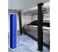 Oracra Protection pour Poteaux de Basket Revêtement de Poteau de Support pour Garage en sous-Sol, Protection pour Poteau Carré de Basket, Protection pour Poteau de Salle(Blue,11"x11" (28x28cm))