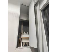 Oracra Trappe de Visite Grand Panneau D'accès pour Cloison Sèche, Porte de Service Métallique pour La Plomberie, Cache-Trou Blanc dans Un Mur, Porte D'accès pour Borne D'incendie(60x80cm/24x32in)