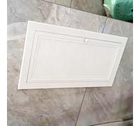 Oracra Trappe de Visite Panneau D'inspection Carré pour Porte D'accès, Cache-Trou Décoratif pour Robinet de Douche, Panneau D'accès pour Interrupteur à Bouton au Plafond/Mur(55x35cm/21.7x13.8in)