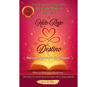 Oraculo magico libro cartas tarot para principiantes en español y diario personal EL HILO ROJO DEL DESTINO para parejas de almas gemelas: Abre tus Registros Akashicos para la union con tu llama gemela