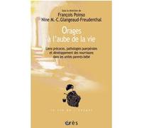 Orages à l'aube de la vie. Liens précoces, pathologies puerpérales François Poinso (Direction), Marie-Christine Glangeaud-Freudenthal (Direction)