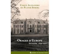 Orages d'Europe: Souvenirs 1899-1950