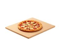 ORAGKE Pierre à Pizza pour Four Grill Barbecue en Cordierite Réfractaire, Rectangulaire 38 x 30 x 1 cm, Pierre de Cuisson pour Pizza, Viande, Pain Croustillant, Sapide et Savoureux