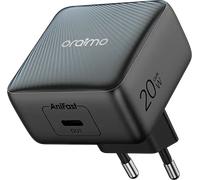 oraimo PowerCube 20W - Chargeur GaN compact avec câble USB-C vers USB-C inclus
