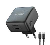 oraimo PowerCube 20W Kit - Chargeur GaN 20W avec câble USB-C vers Lightning inclus